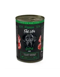 FITMIN For Life dog pate cu miel pentru caini 400 g