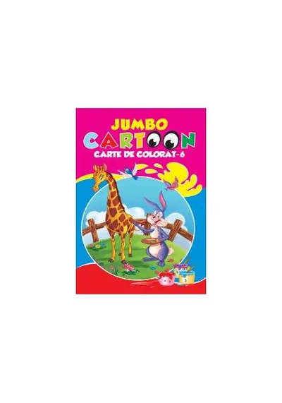 Jumbo Cartoon - carte de colorat 6 - Paperback - ***
