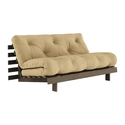 Canapea galben-muștar extensibilă 160 cm Roots – Karup Design