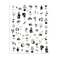 Sticker Unghii - Jo 1307