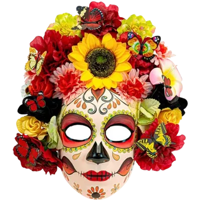 Masca dia de los muertos deluxe