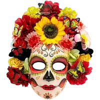 Masca dia de los muertos deluxe