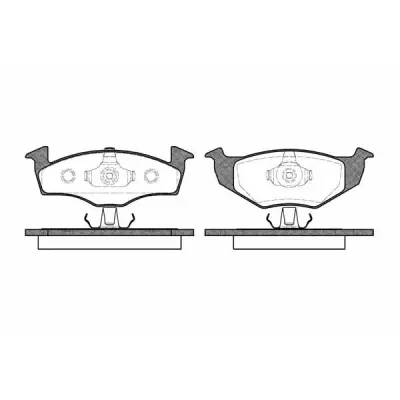 Set placute frana, frana disc REMSA 0609.10