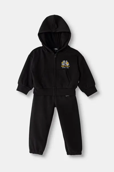 Vans compleu de trening pentru copii cu bumbac Checker Bros FZ Set