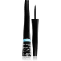 Rimmel Exaggerate Waterproof tus de ochi culoare 003 Glossy Black 2.5 ml