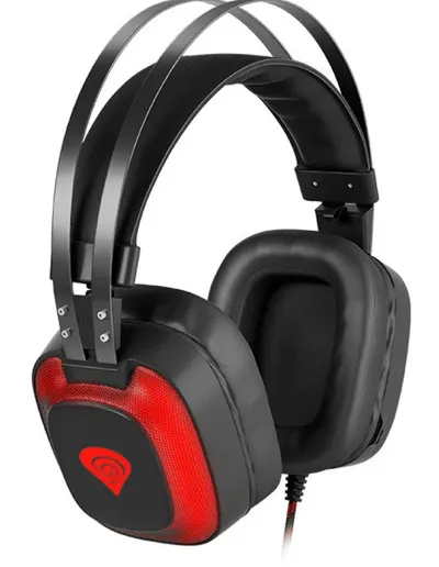 Căști gaming Genesis - Radon 720, rosii