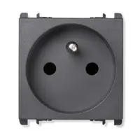 nea - Priza 2P+T 16A Franceza Antracit