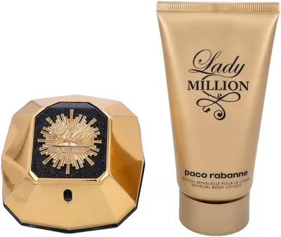 Set Paco Rabanne Lady Million Fabulous - Apă de parfum și loțiune, 50 + 75 ml