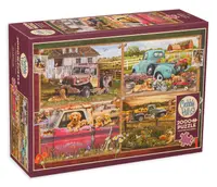 Puzzle Cobble Hill din 2000 de piese - Dog Live