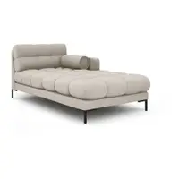 Șezlong bej (cu colț pe partea stângă) Bali – Cosmopolitan Design