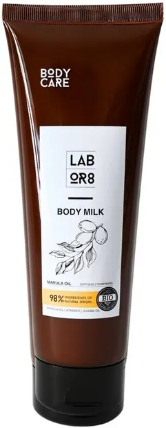 Labor8 Marula Lapte de corp cu ulei de marula, 250 ml