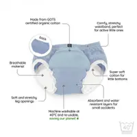 Set de 3 chilotei de antrenament la olita My Little Training Pants 3-4 ani Ocean Blue