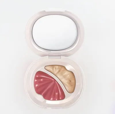 Catrice BRIDES & BESTIES – Duo fard de obraz & iluminator C02 · Glow Down The Aisle