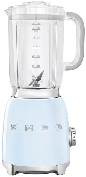 Blender Smeg - BLF03PBEU, 1.5 l, 4 viteze, 800W, albastru