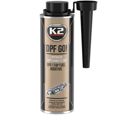 K2 DPF GO! Aditiv Combustibil Diesel Curatat Filtru Particule 250ML T319