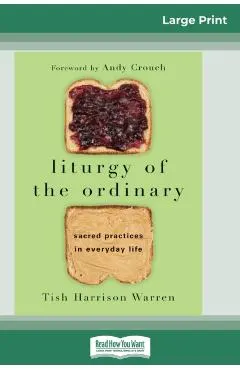 Liturgy of the Ordinary: Sacred Practices in Everyday Life (16pt Large Print Edition)