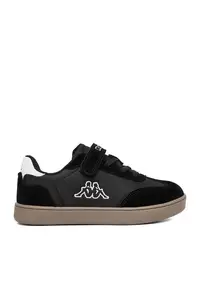 Pantofi copii - velcro - negru - textil