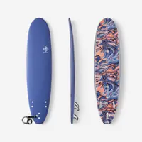 Recondiționate - Placă surf spumă 7'8" - 500 Albastru - Stare excelentă - Nou