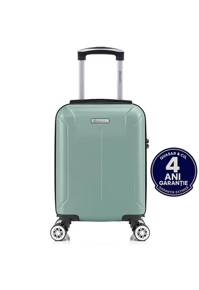 Troler cabina - XS - ABS - Roti detasabile - SMART - Turcoaz deschis