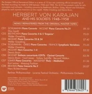 Concerto Recordings 1948-1958 (Karajan Official Remastered Edition)