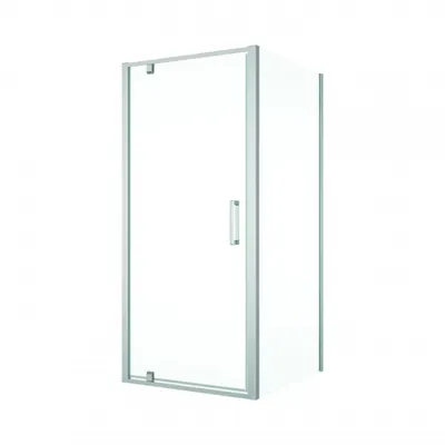 Cabina dus 80x80 cm cu usa batanta, crom lucios, sticla securizata de 6 mm, Sanswiss Ocelia