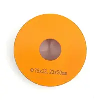 Freza diamantata pentru profilare granit, marmura, gresie Profil Semicerc Full Bullnose exterior, R-10mm, ∅75x22,23mm - DXDY.FPP.BN20