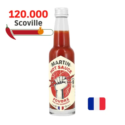 Sos iute Habanero roșu Foudre 100ml