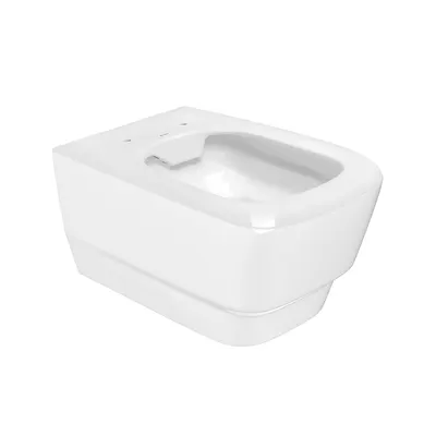 Vas WC suspendat rimless Celesta Gemma 53 x 35 5 cm ceramica alb