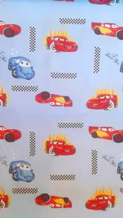 Paturica dubla de vara bebelusi DeLuxe 98x78 cm Cars