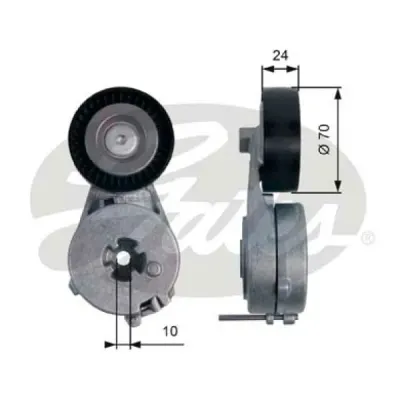 rola intinzator, curea transmisie GATES T39122