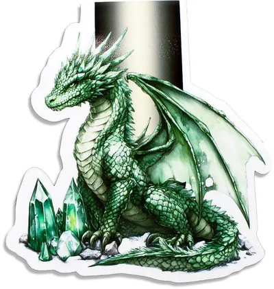 Separator magnetic pentru cărți Next Lit - Emerald Flame