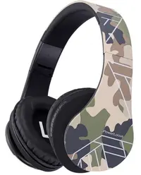Căști pentru copii PowerLocus - P2, wireless, camuflaj