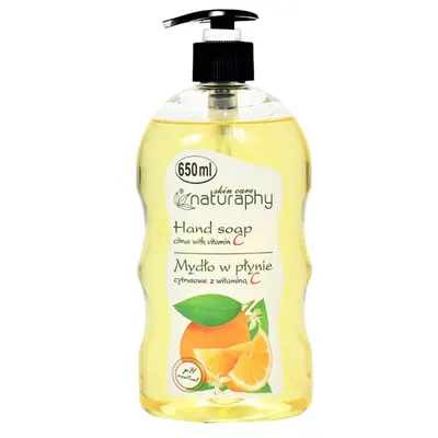 Sapun lichid Vitamina C Naturaphy, Blux | 650 ml