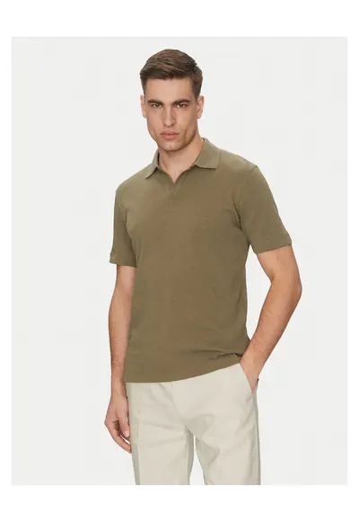 Tricou barbati din bumbac - verde