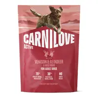 Carnilove Active Dog Dry Venison & Reindeer & Wild Boar Adult All Breeds 1,5 kg