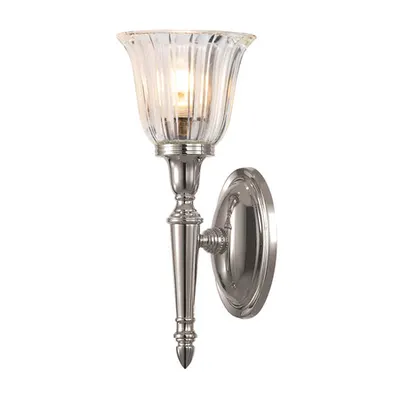 Aplica Dryden 1 Light Wall Light – Polished Nickel