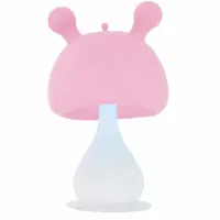 Jucarie de dentitie, Bocioland, Ciupercuta, BPA Free, 0 luni+, Pink