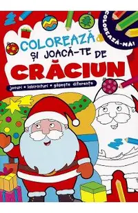 Coloreaza si joaca-te de Craciun