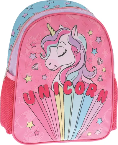 Ghiozdan pentru gradiniță Sazio Limo - Rainbow Unicorn, Cu 1 compartiment