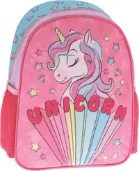Ghiozdan pentru gradiniță Sazio Limo - Rainbow Unicorn, Cu 1 compartiment