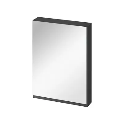 Dulap suspendat cu oglinda Cersanit Moduo, 60 cm, antracit