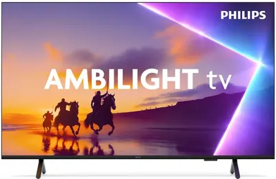 Televizor smart Philips - 55PUS8510/12, 55'', 4K, QLED, UHD, Ambilight, Dolby Atmos 2x10W, DTS:X, negru