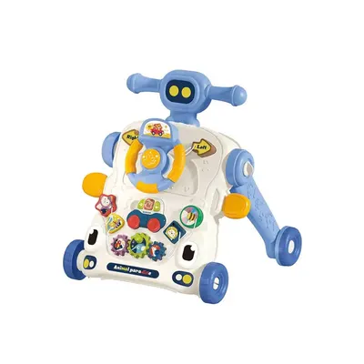 Antemergator 3 in 1 cu sunete Chipolino Car Albastru