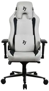 Scaun gaming Arozzi - Vernazza Supersoft, gri deschis