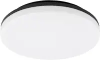 Plafonieră cu LED pentru exterior Rabalux - Pernik 7265, IP 54, F, 24 W, 230 V, 2400 lm, 3000 k, negru