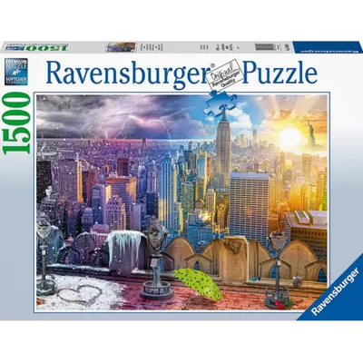 Puzzle 4 Anotimpuri New York, 1500 Piese