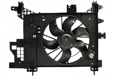 Ventilator radiator (cu carcasa) potrivit DACIA DUSTER, DUSTER SUV 1.5D 04.10