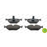 Set placute frana, frana disc FERODO FDB1075