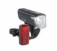 D Set far si stop bicicleta cu LED 30/15 lux