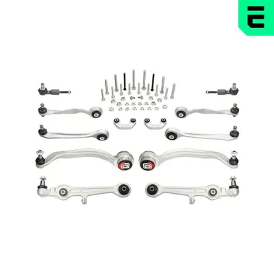 Set reparatie brate puntea fata Optimal pentru AUDI A4 B5, A6 C5; SKODA SUPERB I; VW PASSAT B5, PASSAT B5.5 1.6-4.2 11.94-03.08